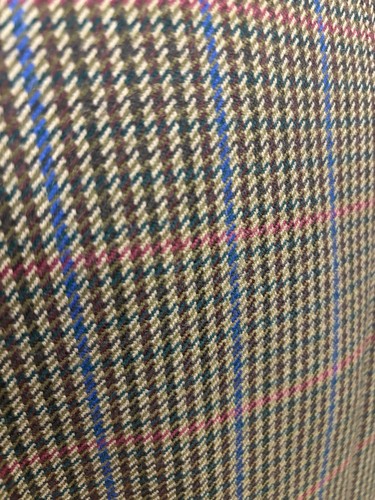 Mens Tweed Jacket Blazer Wool Scottish Woolens Green Country Greenwoods 42 S - Picture 14 of 19