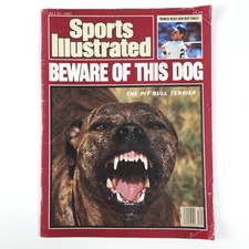 Sports Illustrated Magazine - June 27 1987 - Beware Of This Dog Pit Bull