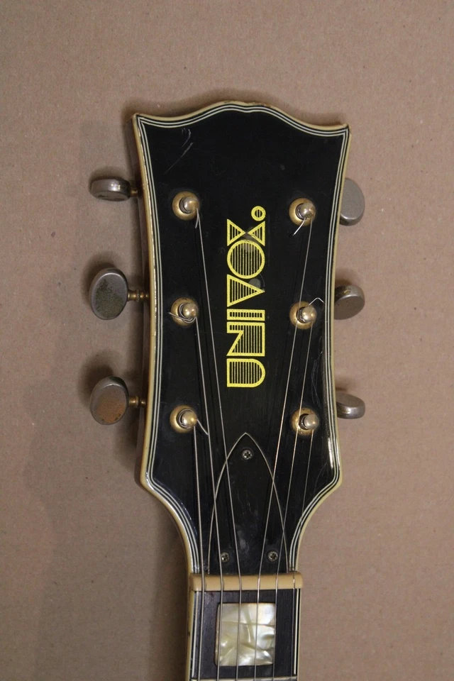 1970-е Винтажная Электрогитара Univox Gimme LP Sunburst Сделано в Японии (LP9023536) - Изображение 3 из 4