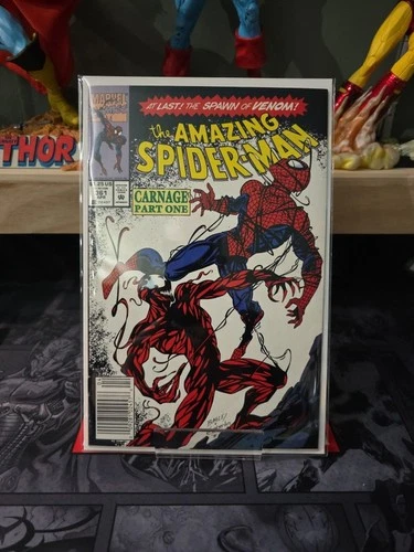 Amazing Spider-Man #361 Newsstand Marvel Comic Key Issue VF+/NM- First Print 🔥