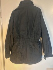 Prada Milano Nylon-Leder Hybrid Jacket mit Innenjacke – Made in Italy, Größe L
