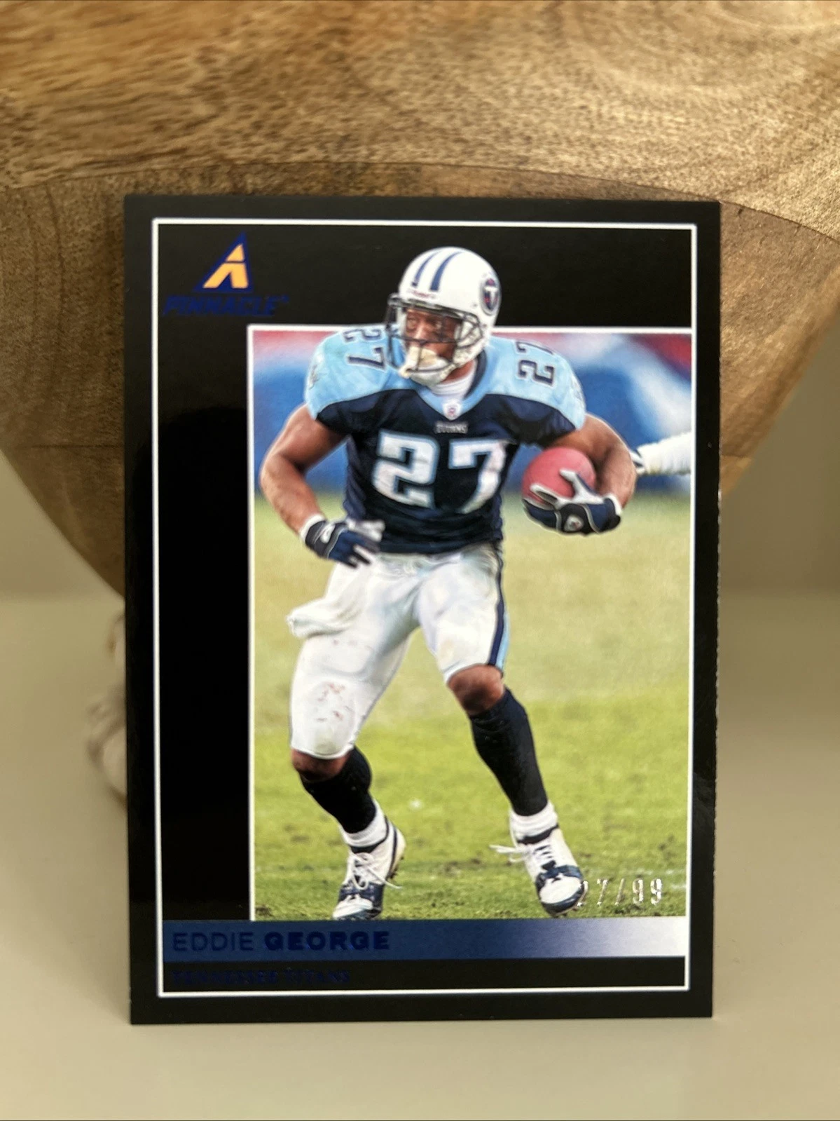 Eddie George trading card