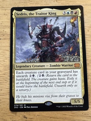 Sedris, the Traitor King 274 Double Masters 2022 - MYTHIC Regular - MTG - NM