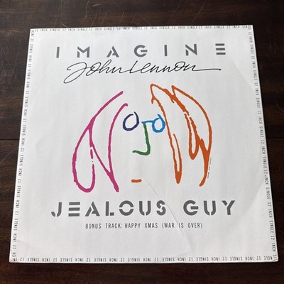 John Lennon ''Jealous Guy'' b/w ''Give Peace a Chance'' Vinyl Single