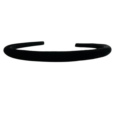ALEXANDRE DE PARIS Velvet Headband (Black) Women USED