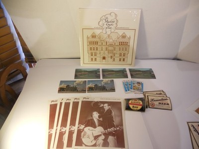 minnesota & wis. lot  sealed lp + 5  promo photo's + 10 old beer labels  + jk12