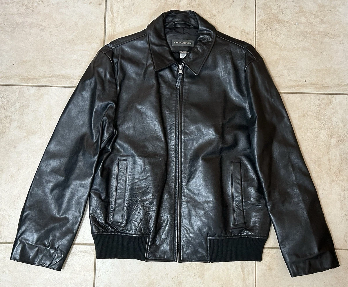 Banana Republic Leather Outer Shell Coats, Jackets & Waistcoats