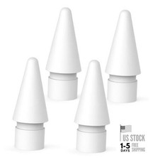Replacement Tips for Apple Pencil Pro/2nd Gen/1st Gen//USB-C, 4Tips White
