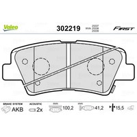 Valeo BremsbeläGe Hinten FüR Hyundai I30 Coupe KIA Cee'd Sportswagon Rio
