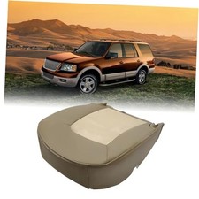 Seat Cover Tan Synthetic Leather for Ford Expedition Eddie Driver Side Bottom