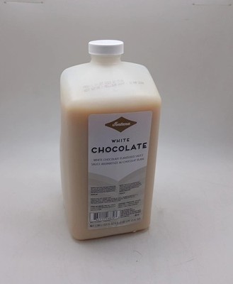 Fontana White Chocolate Mocha Sauce   63 fl oz (1.86 L) Bottle with Pump