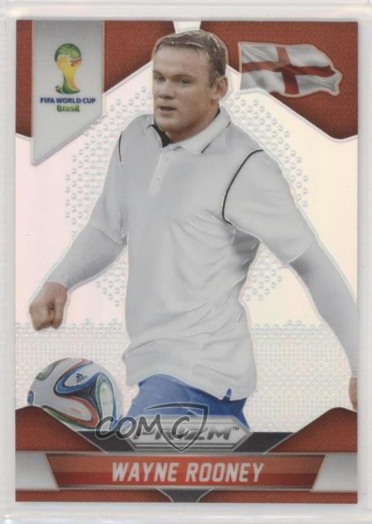 2014 Panini Prizm World Cup Silver Prizm Wayne Rooney #142 2r8