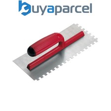 Rubi 25906 PRO Steel Notched Trowel 11 x 4in x 3/8in Notch RUB25906