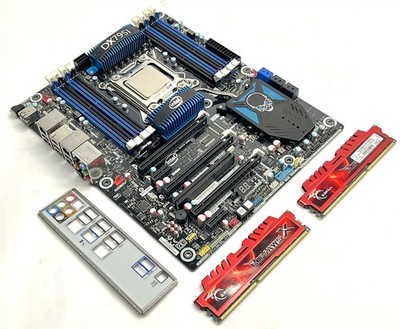 Intel Desktop Board DX79SI Motherboard & CPU ATX LGA2011 i7-3960X 3.3GHz 16GB IO