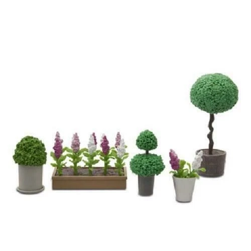 Mini Fiori Di Gelsomino In Vaso In Miniatura – Fatti A Mano Per Casa Delle Bambole Scala 1:6 1:8 – Accessorio Rosa
