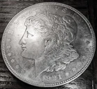 1921-P Morgan Dollar; Strong Strike; Lusterous; Great Cartwheel; Golden Toning!
