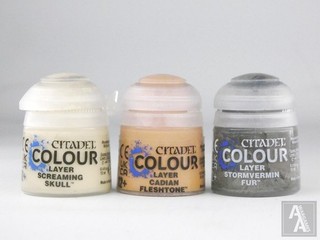 (2630) 3x Assorted Citadel Paint Pots Tools 40k Sigmar Warhammer Citadel