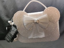 LOUNGEFLY Disney MINNIE MOUSE Lentejuelas Boda Bandolera Bolso con Etiquetas