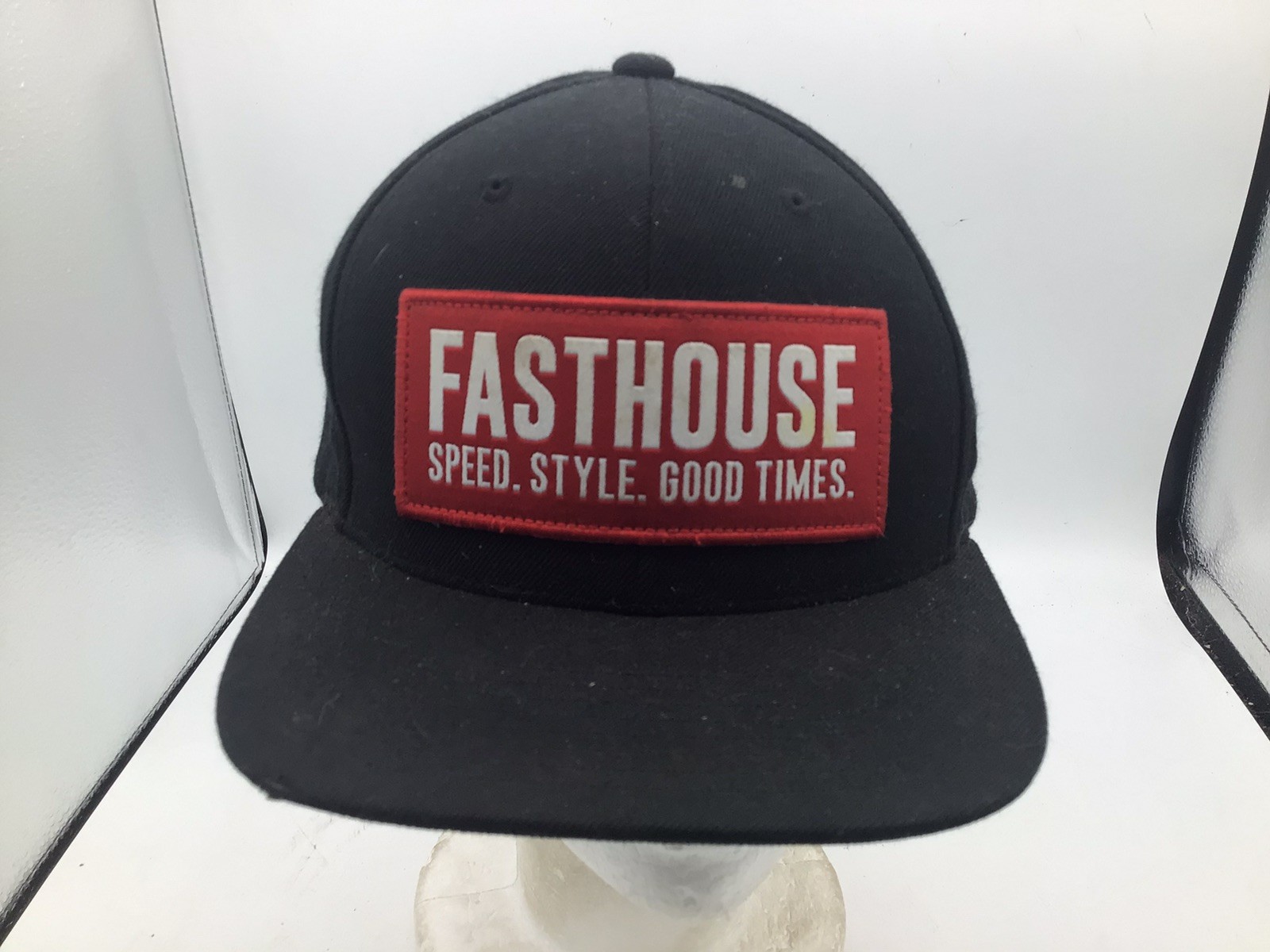 FASTHOUSE Speed. Style. Good Times Patch Black Sn… - image 1