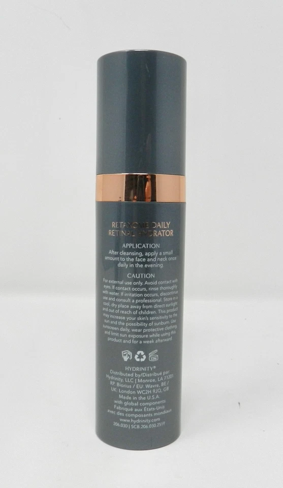 Hydrinity RetaXome Daily Retinal Hydrator Smooth Firm Hydrate Rejuvenate 1 fl oz - Image 4 of 4