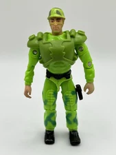 Vintage 1987 Remco S.I.T. American Defense Spy Forest Green Action Figure