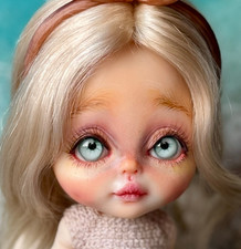 Bambola personalizzata OB11 obitsu11 1:12 BJD 13 cm - Miss Ocean - Coffee by the Shore