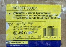 9070TF300D1 - Square D Industrial Control Transformer 300KVA