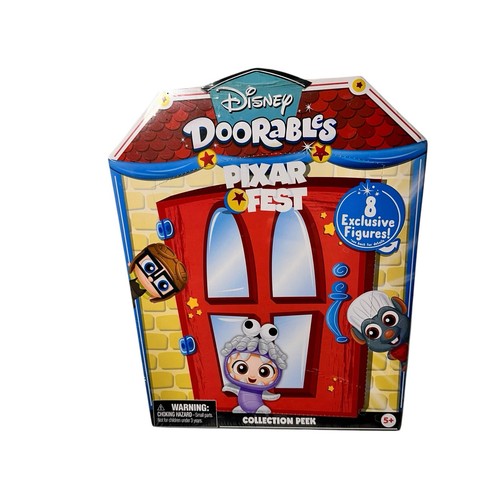 NEW Walt Disney Doorables Pixar Fest Collection Peek 8 Exclusive Figures New
