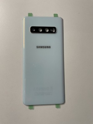 Samsung Galaxy S10 Backcover Akkudeckel Mit Kameralinse Prism White Weiß