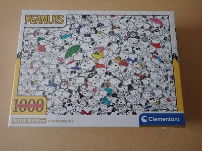 Clementoni Peanuts Comic Puzzle 1000 Teile Impossible Puzzle (O455)
