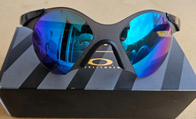 小物 OAKLEY MUZM SUB ZERO PLANET X NEW! Oakley Sub Zero N MUZM Planet X W/ Prizm Sapphire BLUE