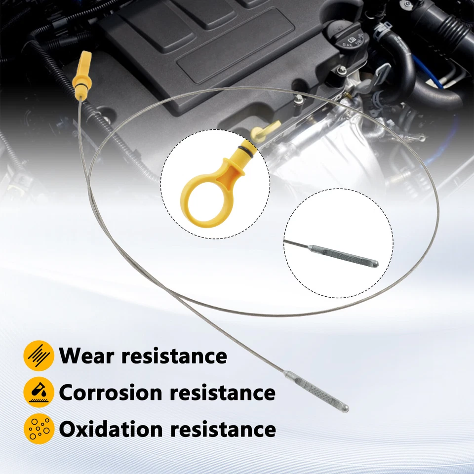 2X Varilla de medición de nivel de aceite del motor para Ford F-250 F-350 F-450 F-550 6,7 L 2011-2016 Foto 2 de 4