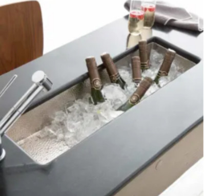 Native Trails CPS51030'' Rio Chico Bar and Prep Sink BRUSHED NICKEL New!