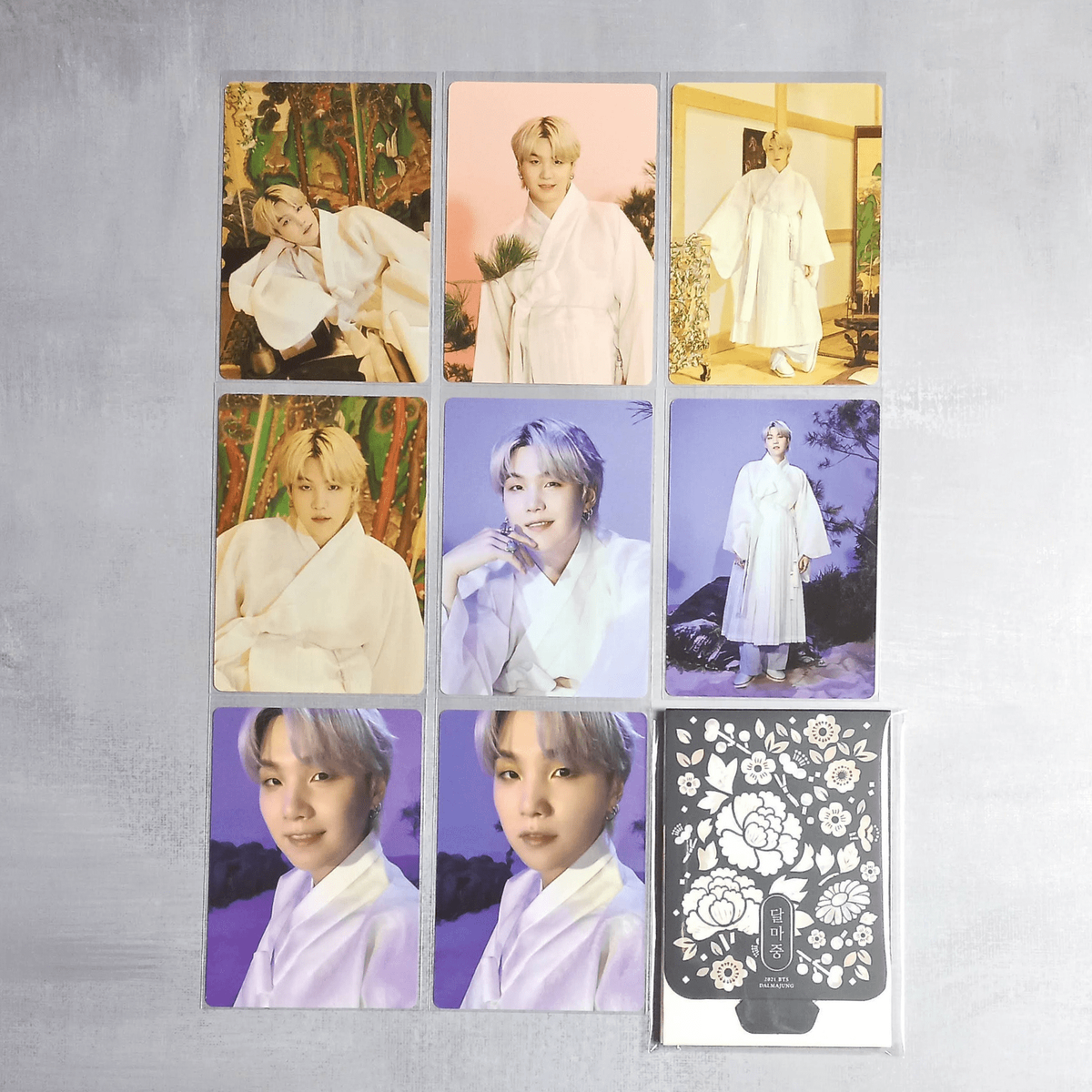 BTS Dalmajung 2021 Chuseok Special Commemorative Photo Card - Suga