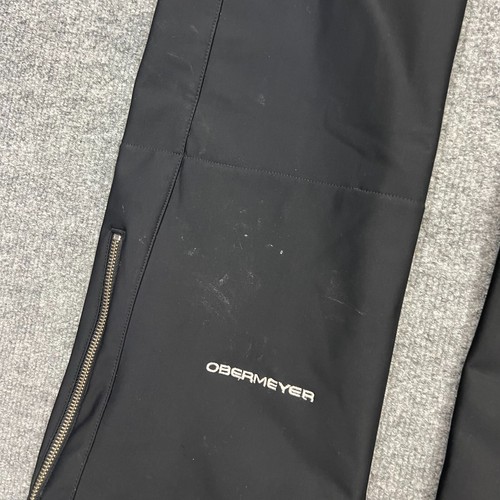Obermeyer Resort Women’s Size 10 Black Softshell Ski Snow Pants Stretch Zip Hem - Picture 6 of 15