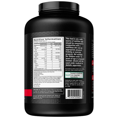 MuscleTech Nitro Tech 100% Whey Gold Protein - Picture 14 of 20