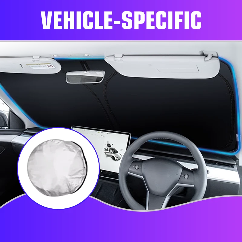 Custom Fit Windshield Visor SunShade Heat Shield Sun Shade For Audi A4 2009-16 Foto 2 de 4