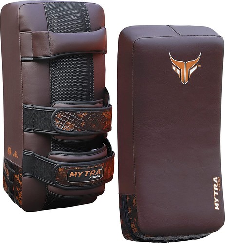 Almohadillas Mytra Fusion Muay Thai MMA almohadillas tailandesas almohadillas curvas de kickboxing artes X 1 - Imagen 2 de 7
