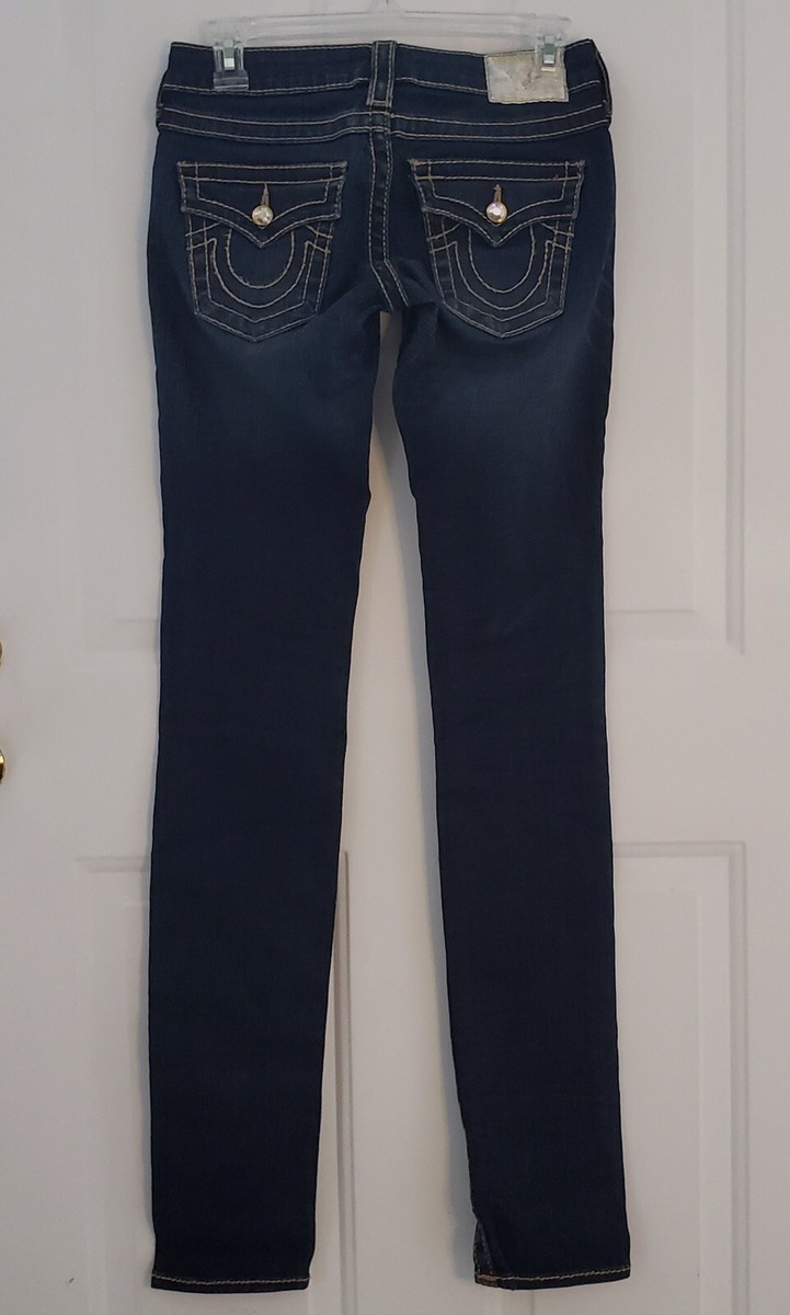 TRUE RELIGIONトゥルーレリジョン DISCO JULIE BIG T True Religion Disco Julie Big T Jeans Size 29 Blue at Amazon