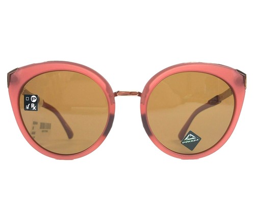 Oakley Collected Sunglasses OO4078-02 Rose Gold/VR50 Brown