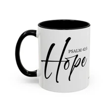 Hope - Simple Reminders Christian Coffee Mug Available in 11oz and 15oz