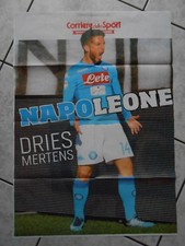 poster-DRIES MERTENS-NAPOLI-suppl.al CORRIERE DELLO SPORT STADIO- cm.50x71