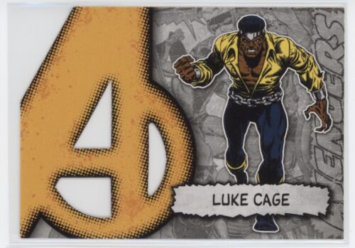 LUKE CAGE 2012 UD Marvel Beginnings 2 Avengers Die-Cuts #A23 - Picture 1 of 2