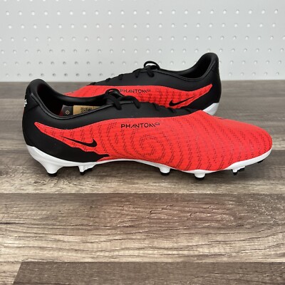 Nike Phantom GX Academy Multi-Ground Soccer Cleats Black Red