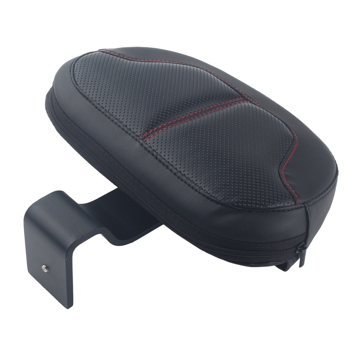 PET-U Black Motorcycle Passenger Seat Backrest Pad Replacement For 2009-2023 Touring CVO Road King Street Glide Road Glide Electra Glide