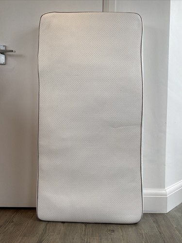 John Lewis Cot Mattress 60 X 120cm with washable Removable Cover. 10cm Deep. - Picture 2 of 11