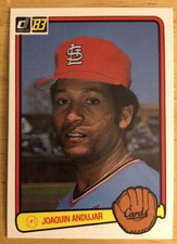 1983 Donruss Joaquin Andujar Card #316 Cardinals Pitcher High-Grade NM O/C