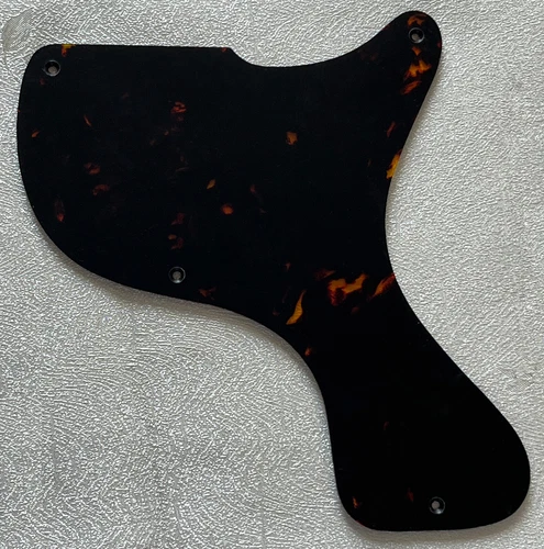 Custom For Gibson Les Paul Junior 1958 DC Style Guitar Pickguard Brown Tortoise