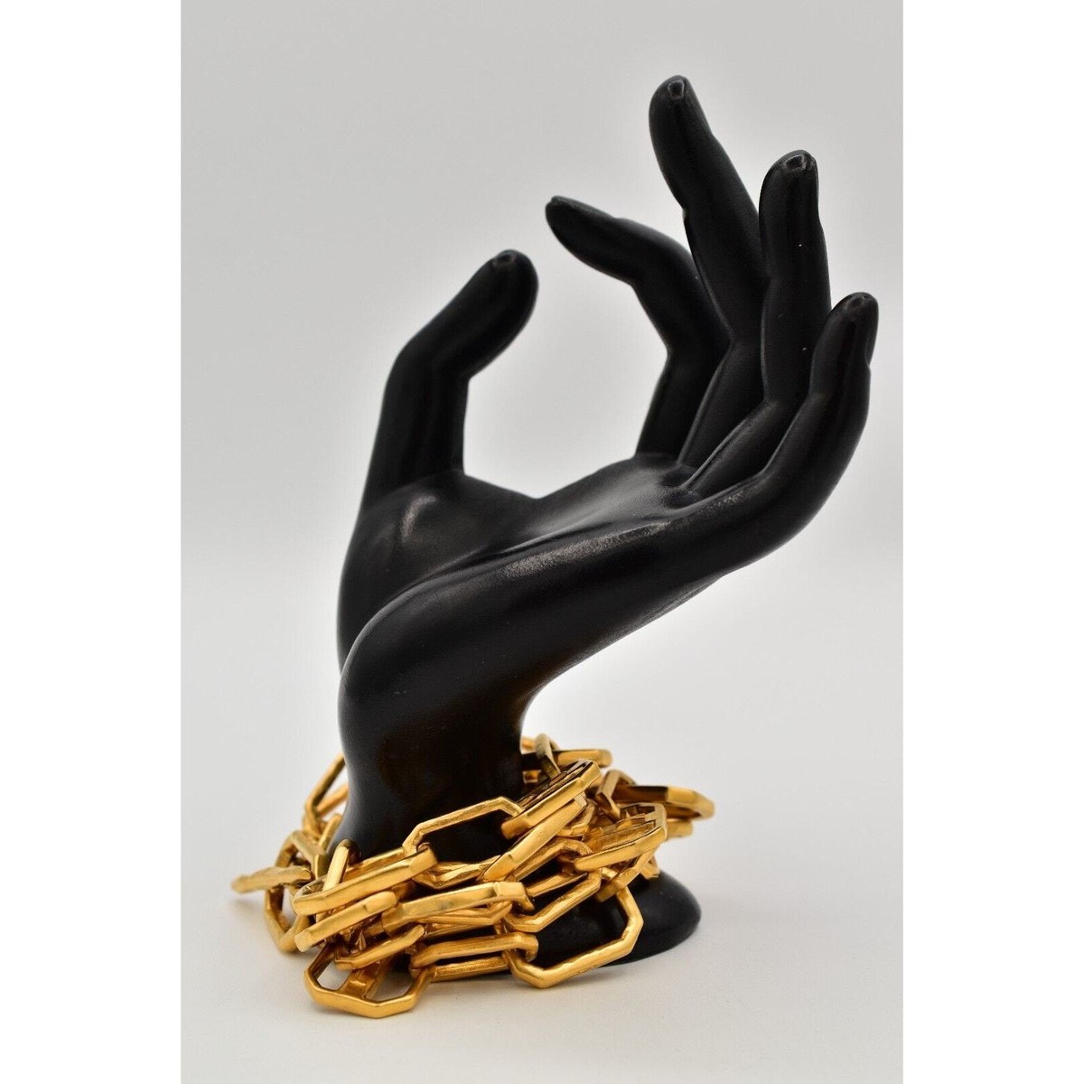 Karl Lagerfeld Vintage Bracelet LOGO Brushed Gold Multichain