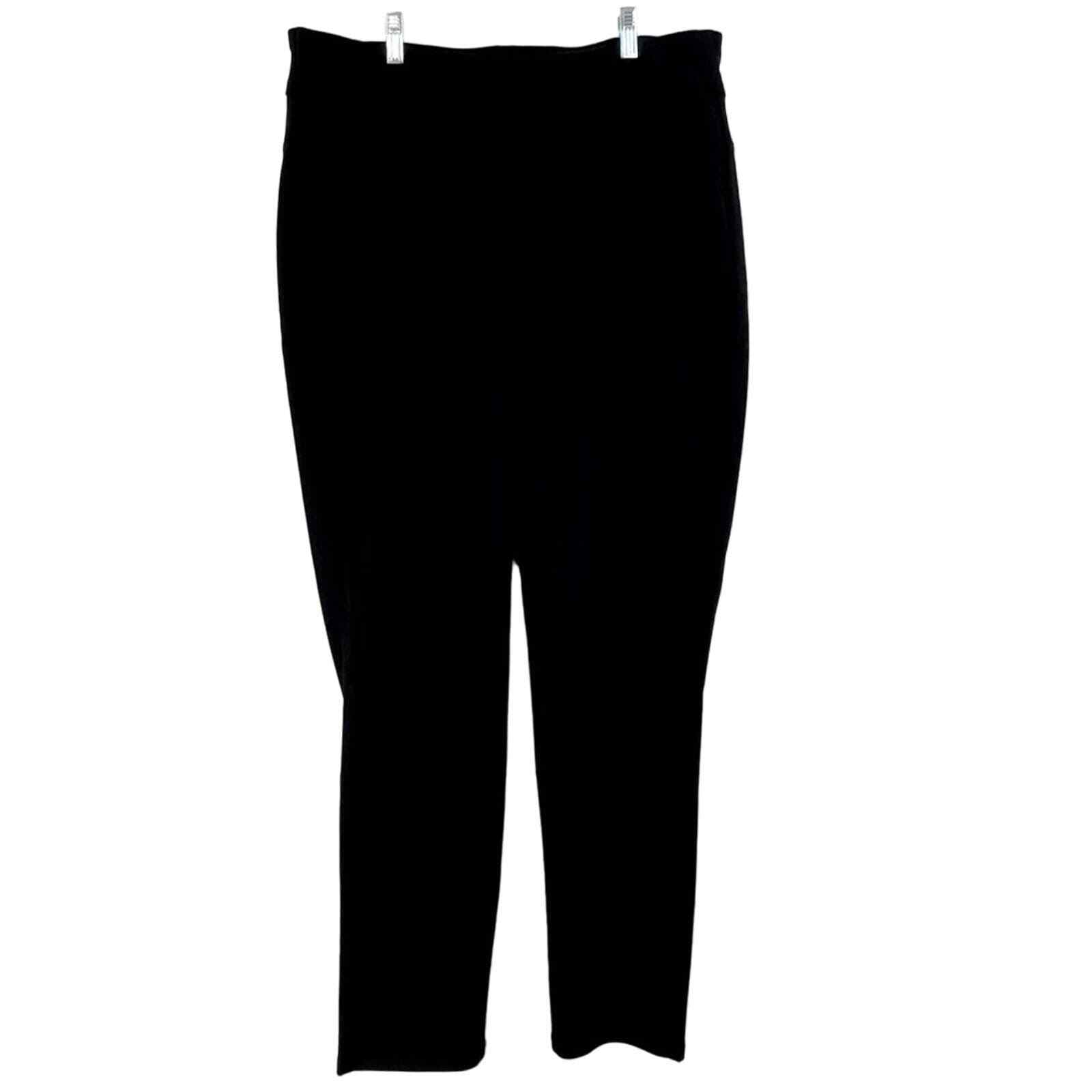 HONEYLOVE EverReady Size 2X Ponte Knit pull on Slim 2Pocket Ankle